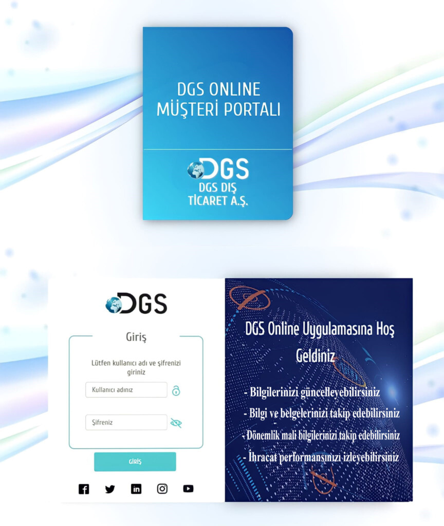 DGS Online Portal Hizmetinizde!